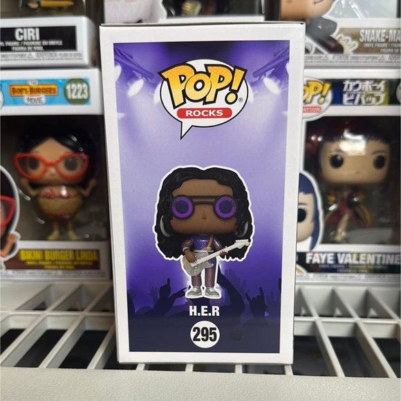 Funko POP! Rocks H.E.R. with Guitar Music Figure #295! - Picture 5 of 7